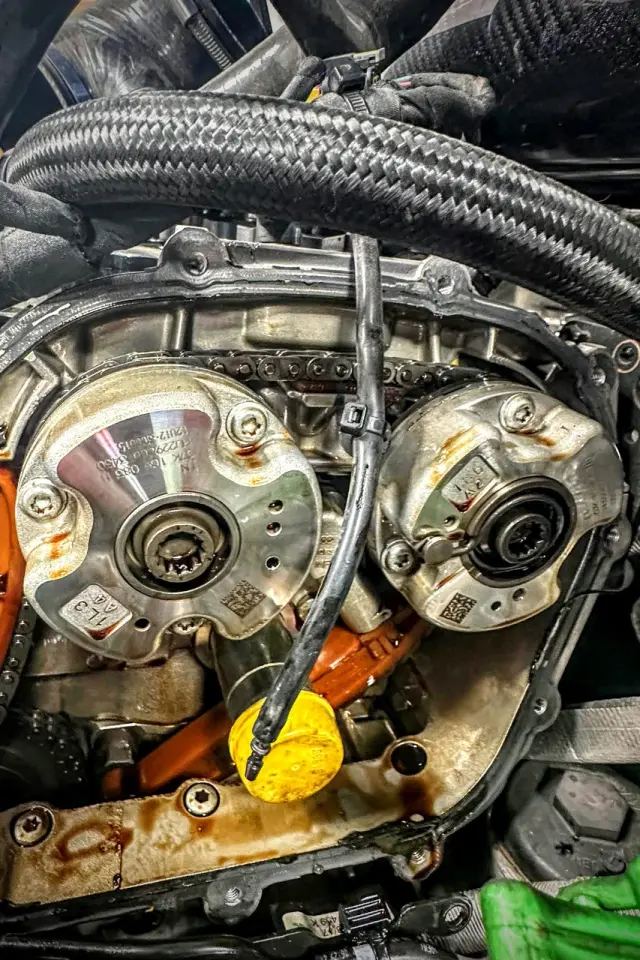 Brake and wheel service at Autobahn Service Center